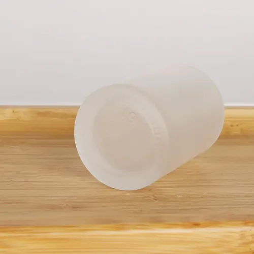 Conjunto De 6 Frascos De Vidrio 30 Ml Con Tapas De Bambú