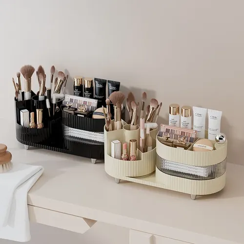 Organizador De Maquillaje De 3 Niveles Giratorio