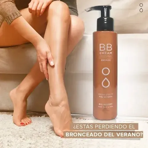 Bb Cream Corporal Icono Efecto Piel De Seda Con Color Brillo