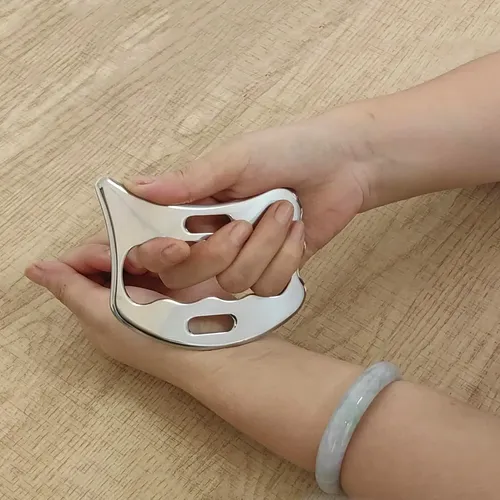 Kit 7 En 1 Gua Sha Acero Inoxidable Para Masajes