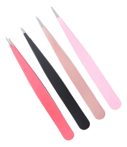 Pinzas De Depilación For Cejas, 4 Pinzas For La Boca &sg