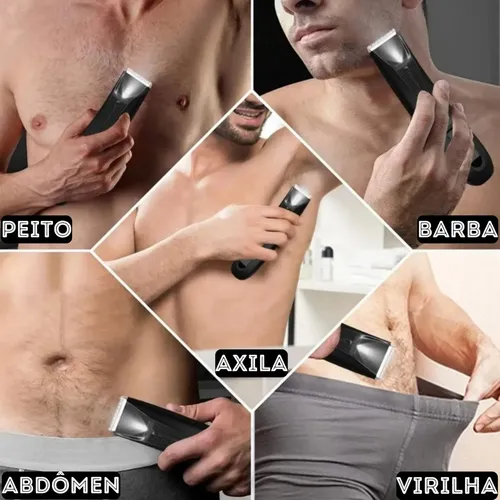 Afeitadora Eléctrica Íntima 2 En 1 Para Hombre