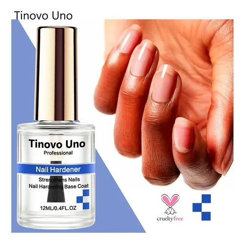 Endurecedor De Uñas Tinovo Uno De 12 Ml, Fórmula Avanzada Y