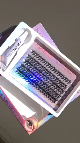 Kit De Pestañas Con Pegamento Aprueba De Agua Naez