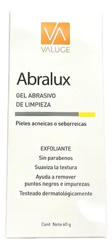 Valuge Abralux Limpiador Astringente Pieles Grasas 60grs Tipo de piel Grasa