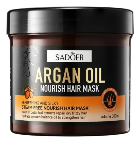 Mascarilla Capilar Aceite De Argán Sadoer 500 Gramos Pro