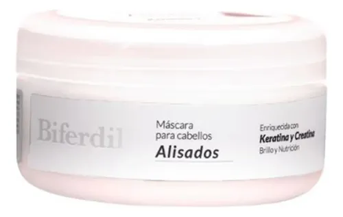 Biferdil Máscara Para Cabellos Alisados Keratina Y Creatina