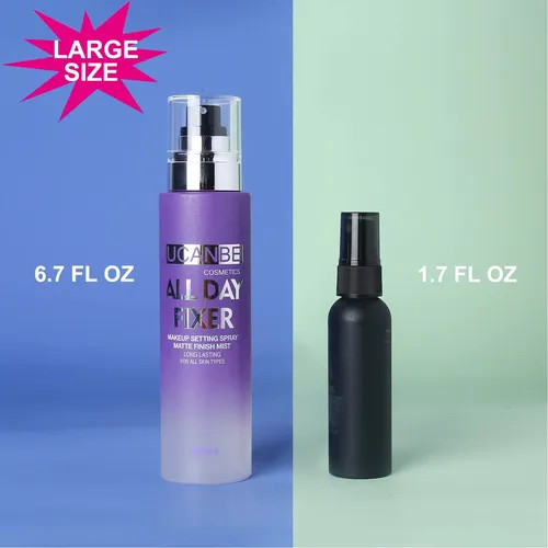 Spray Fijador De Maquillaje Ucanbe All Day Fixer Mate 200 Ml