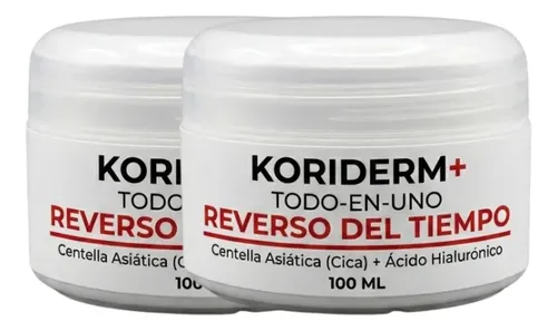 Crema Antiedad Koriderm Peptidos Antiarrugas Glow 100ml 2×1