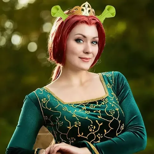 A Diadema Verde Con Orejas De Ogro, 4 Unidades, Bonito Pelo