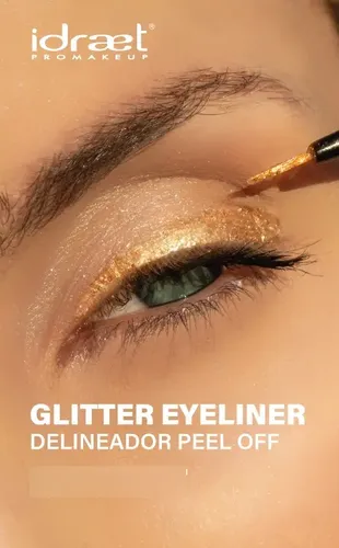 Delineador Ojos Glitter Glitter Eyeliner Peel off idraet