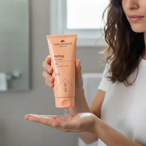 La Puissance Styling Wet Look Gel Fijacion Media Alta Brillo