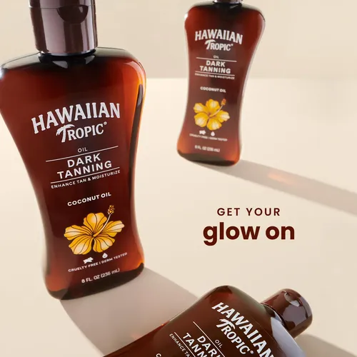 Aceite Bronceador Self Tanner Hawaiian Tropic Dark 236ml