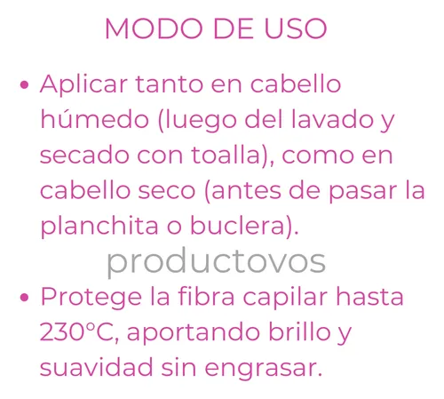Protector Térmico Protege Calor Secador Planchita Color Age