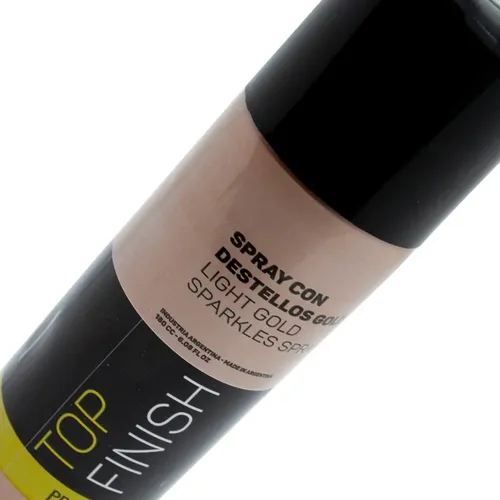 Primont Top Finish Spray Destellos Gold Peinado Pelo 180cc