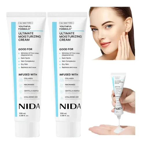 2 Cremas Hidratantes Nida Youthful Formula Ultimate Normal Día/noche