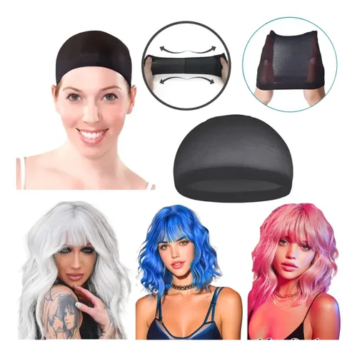 Gorro Para Pelucas Cabello Secado Maquillaje Oncología Anime
