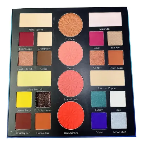 Set de Maquillaje Malibu Glitz Outshine de 24 Colores para Ojos y Rostro