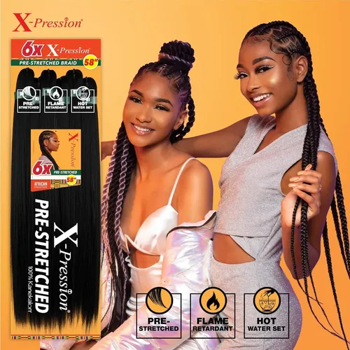 Extensiones Trenza Sensationnel X-pression Preestiradas