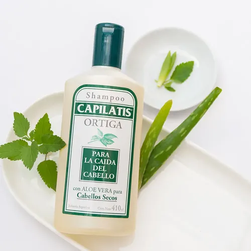 Shampoo Capilatis Ortiga Con Aloe Vera