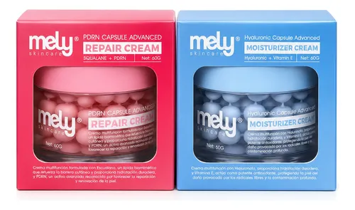 Crema Facial Mely Capsule Advanced Hidratante Reparadora 60g