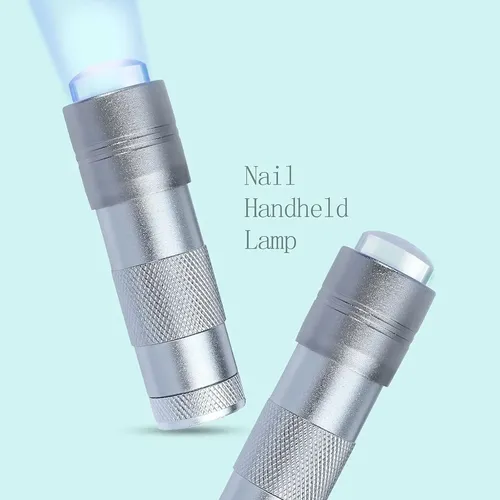 Lámpara Uv Para Uñas Con 12 Leds Portátil Y Rápida