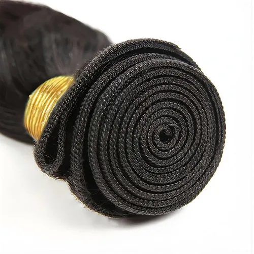 Extensiones De Cabello Humano Tejido Doble Liso 10 Pulgadas