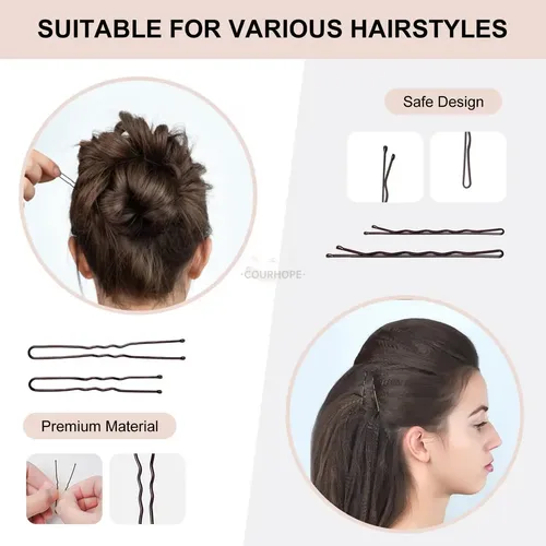 Zzy Conjunto De Pinzas Para El Cabello Para Mujer