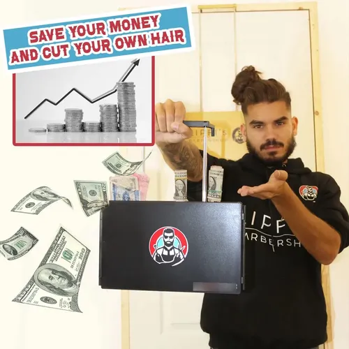 Espejo 360 Para Cortes De Pelo Para Hombre Con Luz, Espejo D