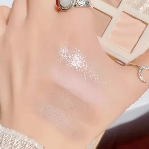 Paleta 4 En 1 Iluminador Contorno Polvo Compacto Maquillaje