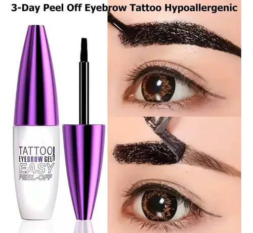 Gel De Cejas Peel-off 3 Días Con Tinte Impermeable