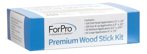 Kit De Bastones De Madera Forpro Premium De 300 Piezas, No E