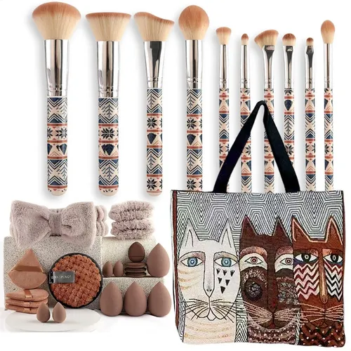 Set De Bolsas De Viaje Para Herramientas De Belleza De 30 Pi