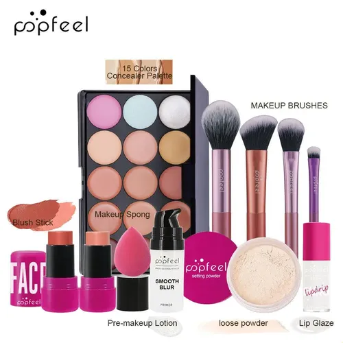 Kit De Maquillaje Y Para Mujer, Kit Completo De Regalo De Ma