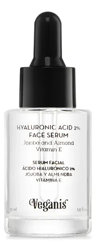 Veganis Serum Facial Ácido Hialurónico Antiedad Antiarrugas