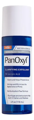 Panoxyl Exfoliante Aclarante Con Ácido Salicílico Al 2% Momento De Aplicación Día/noche Tipo De Piel Todo Tipo De Piel