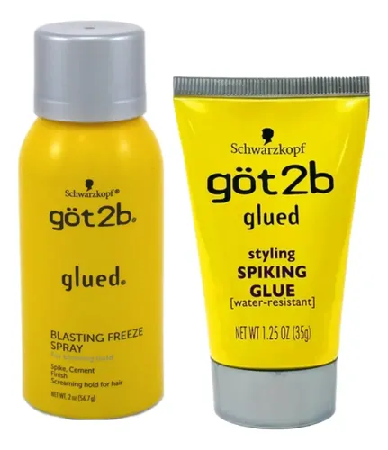 Combo Laca Y Gel Got2b Schwarzkopf 2 Oz, Ideal Para Viajar!