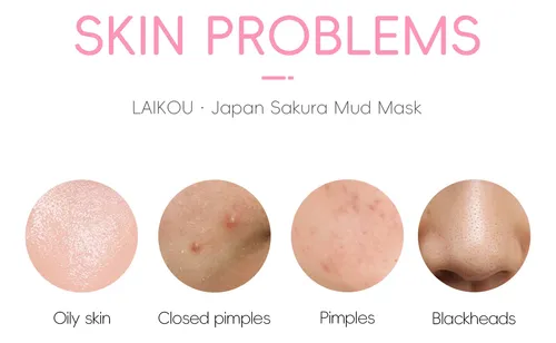 Laikou Sakura Mud Mask: Poros Limpios Y Piel Radiante 25g