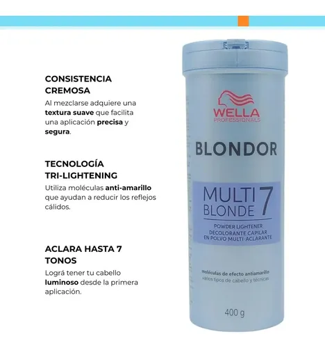 Wella Polvo Decolorante Blondor 400g