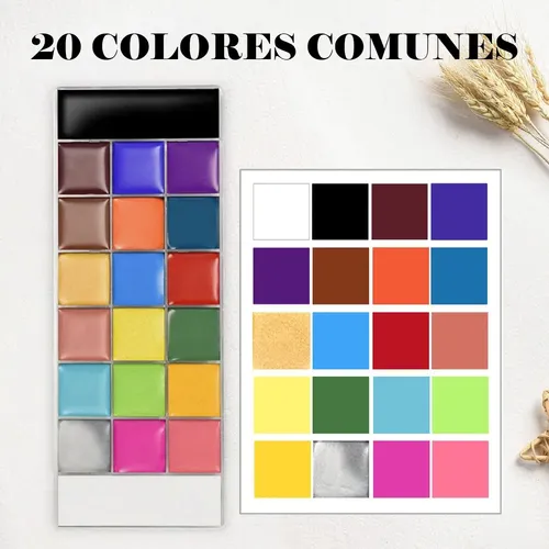 [ Kit De Maquillaje Pintura Pintacaritas Body Paint . *