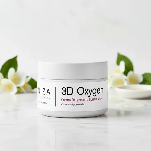 Crema Oxigenante Iluminadora Niza 3d Oxigen 60g Todo Tipo De Piel Día/noche