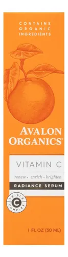 Suero de Vitamina C Avalon Organics Radiance para el Rostro de 30 ml