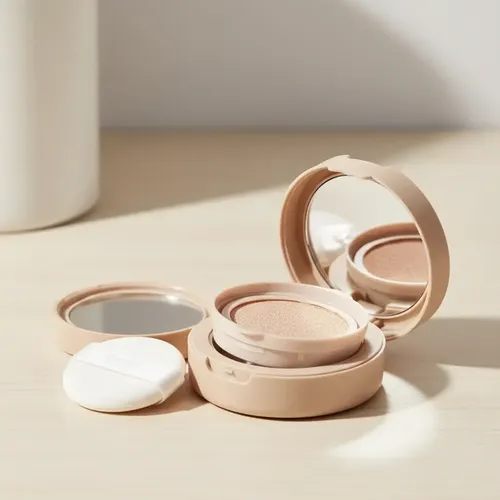 Cushion 3 En 1 Polvo Traslucido+corrector+base 01