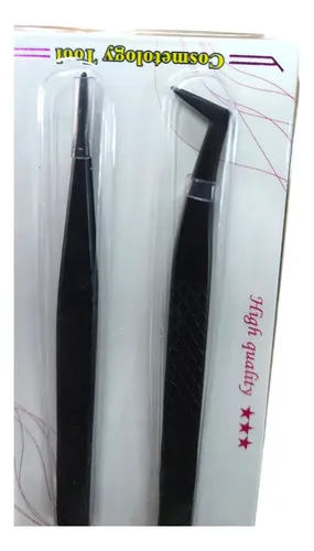 Pestañas Para Práctica + 2 Pinzas – Extensión Pelo Por Pelo Color Pestaña +2 Pinzas