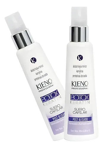 2 Bottox Keratin Suero Capilar Kleno Post Alisado X 100ml