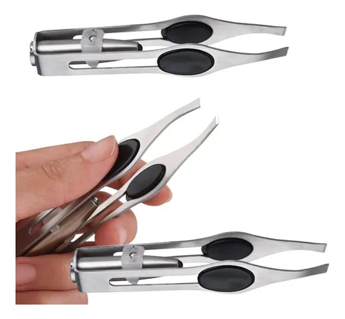 Pinzas Mujer, Profesional Acero Inoxidable, Cortapelos