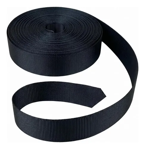 Cinta Grosgrain Negra 7/8 De Pulgada Sigridee 10 Yd