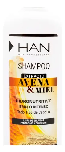 Han Avena Y Miel Shampoo Reparador Sin Sulfatos 500ml Local