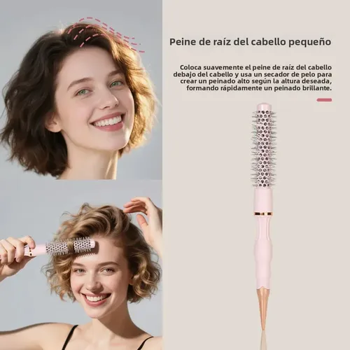 Cepillo Profesional Para Secar Cabello Redondo Y Rizado 3 Tg