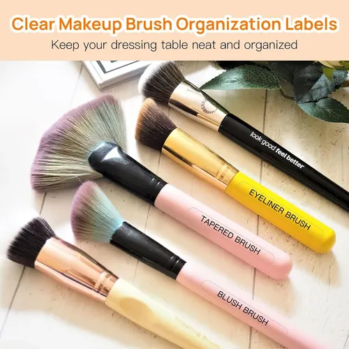Etiquetas De Brochas De Maquillaje Hvswly 210 Piezas